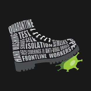 Stomping Out COVID19 - Alt. T-Shirt