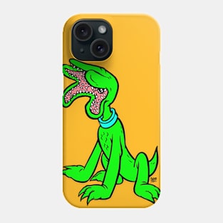 PLUTO THE DEMADOG (GREEN) Phone Case