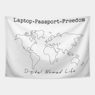 Digital Nomad Tapestry