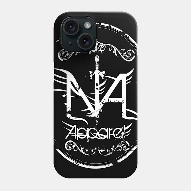 NAA White Phone Case by Notorious Arts