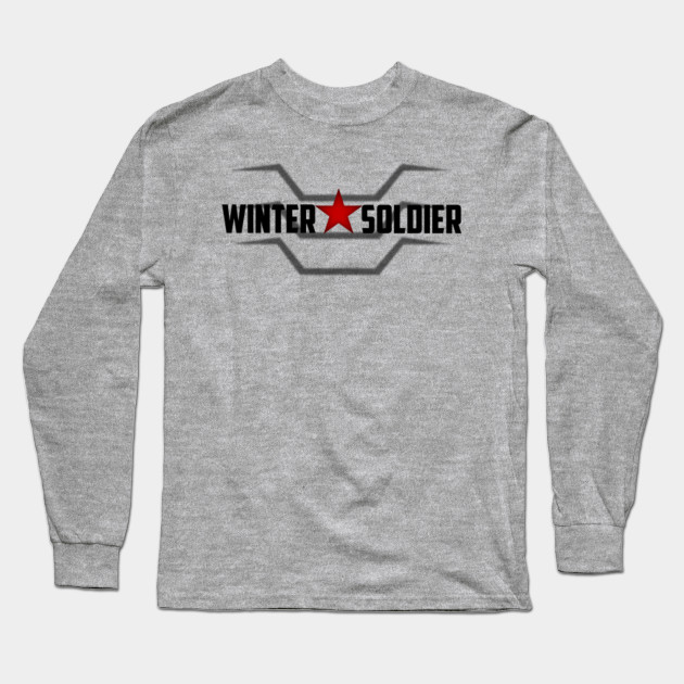 Winter Soldier Captain America Long Sleeve T Shirt Teepublic