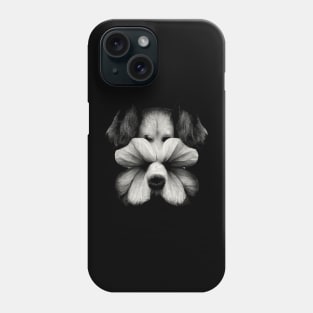 Flowering Dog Series Phone Case