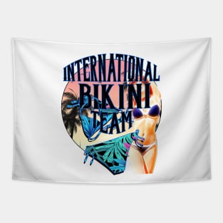 International Bikini Team Tapestry