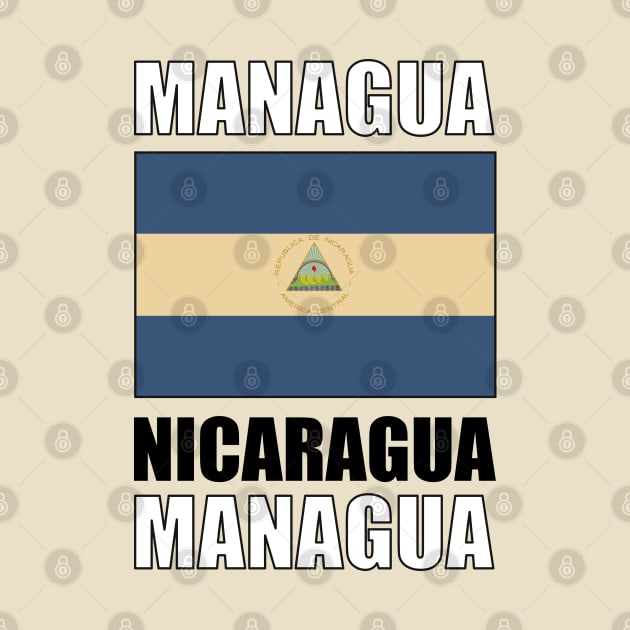 Flag of Nicaragua by KewaleeTee