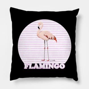 Flamingo Bird Watching Birding Ornithologist Gift Pillow