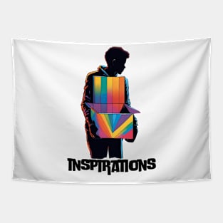 box of inspirations Tapestry