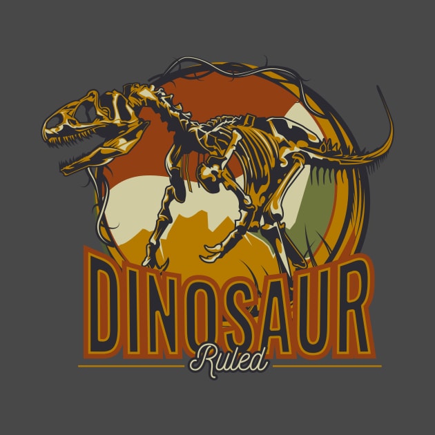 Dinosaur Ruled: Unleashing Ancient Majesty by WorldDinosaurs