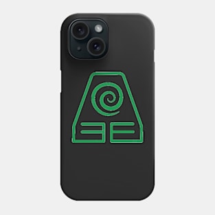 Earth bending symbol Phone Case