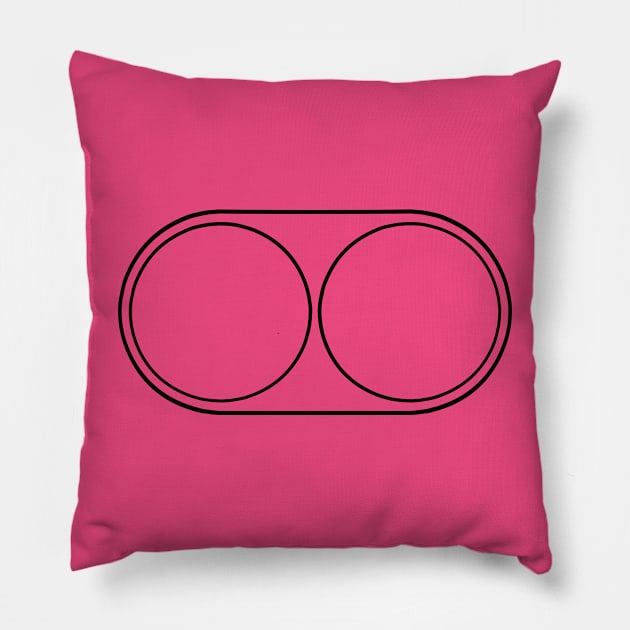 Honda Ruckus Headlights Pillow by Yankeeseki