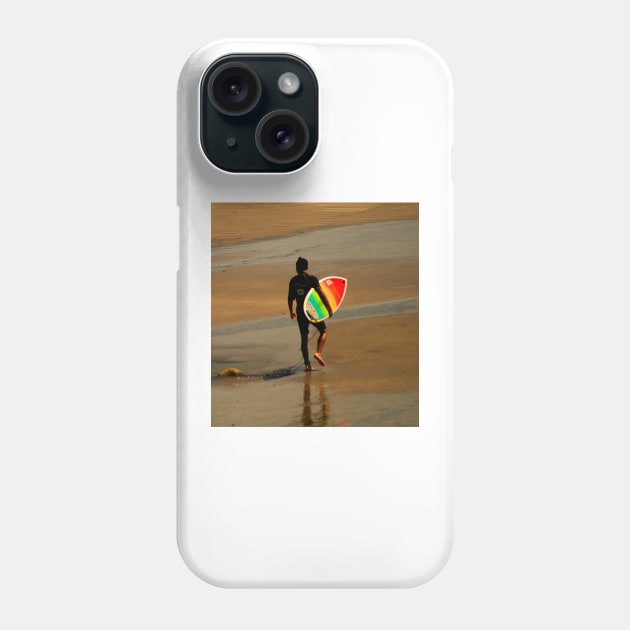 lli surf boy Phone Case by pcfyi