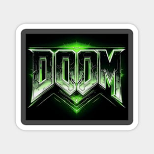 Doom logo Magnet