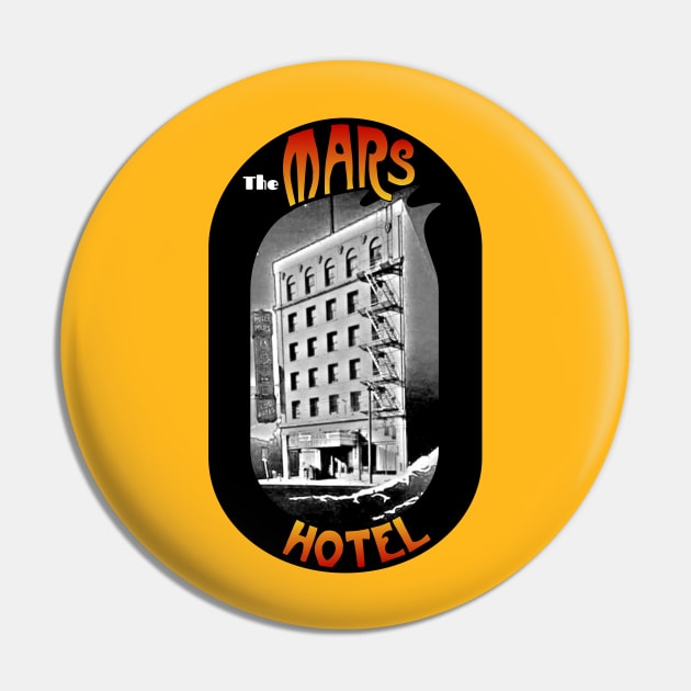 The Mars Hotel Pin by NicksProps