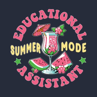 Educational Assistant, Summer Mode T-Shirt