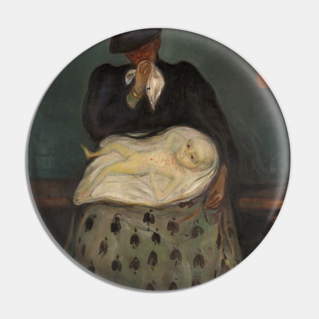 Inheritance by Edvard Munch Pin by Classic Art Stall