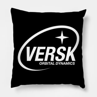 Versk Orbital Dynamics (White) Pillow