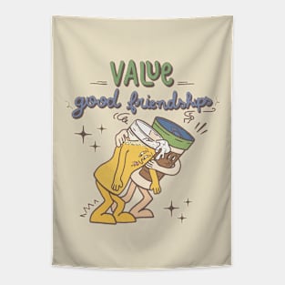 Value Good Friendship Tapestry