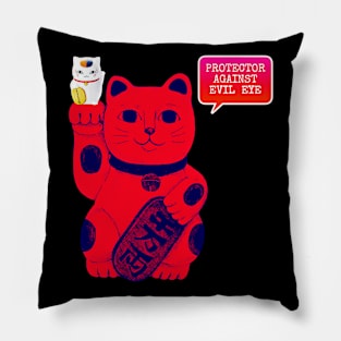 Protector Against Evil Eye Neko Pillow