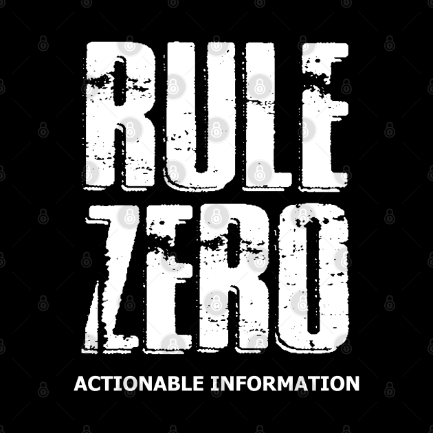 Rule Zero by The Mantastic 4