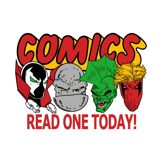 Comics Read One Today (Class of 1992 Edit.) by dumb stuff, fun stuff