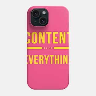 Content by Return On Disruption! Phone Case