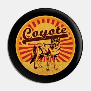 Coyote Borderline Pin