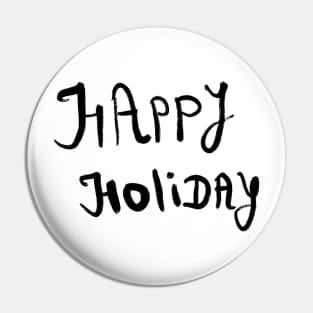 Holidays Pin