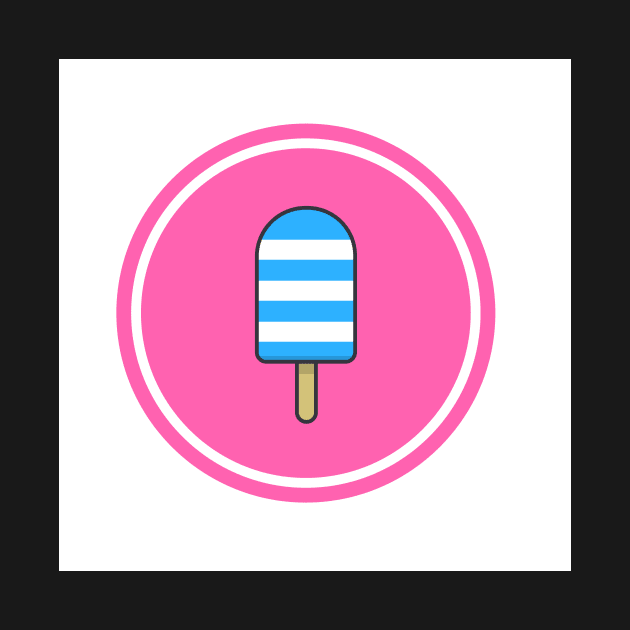 Hot Pink Popsicle Time by greenoriginals