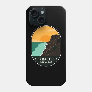 Paradise California Beach Phone Case