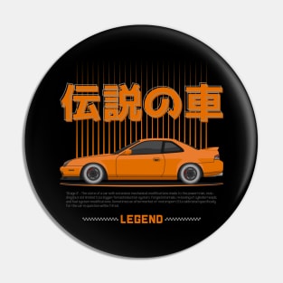 Tuner Orange Prelude MK5 JDM Pin