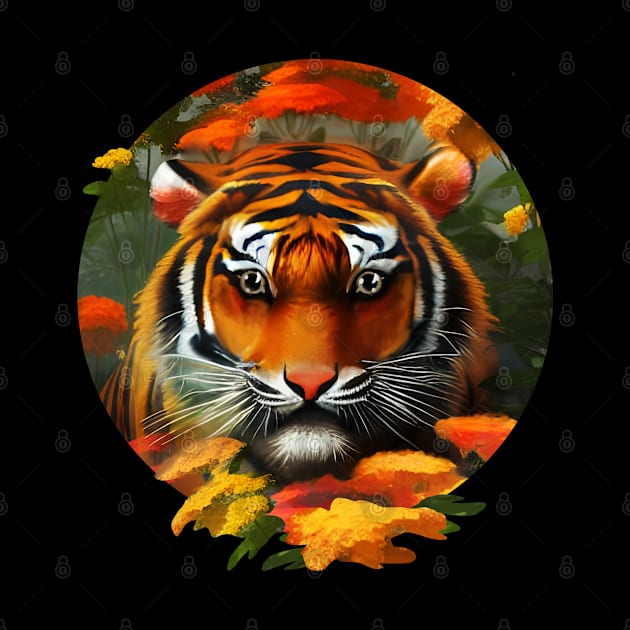 Tiger by Petit Faon Prints