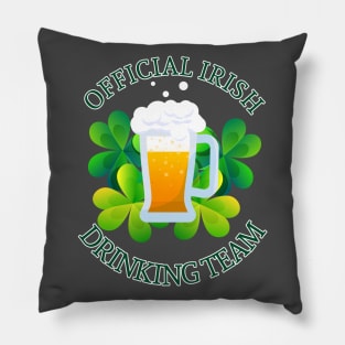 Drinking Team Pillow