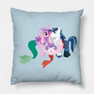 Royal Family Under the Sea Pillow