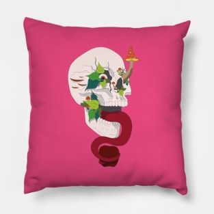 Tempter skull Pillow