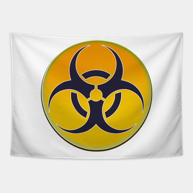 Biohazard Warning! Tapestry by nickemporium1