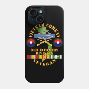 Vietnam Combat Infantry Veteran w 9th Inf Div SSI  X 300 Phone Case