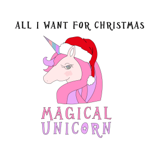 Magical Christmas Unicorn T-Shirt