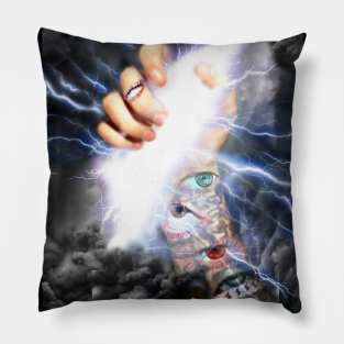 Hand Of Power #1 Pillow