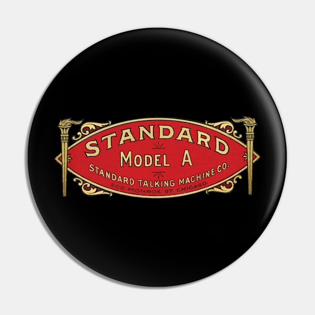 Standard Talking Machine Company Pin by MindsparkCreative