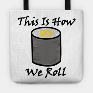 JAPANESE Sushi Roll Tote