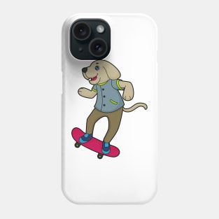 Dog Skater Skateboard Phone Case