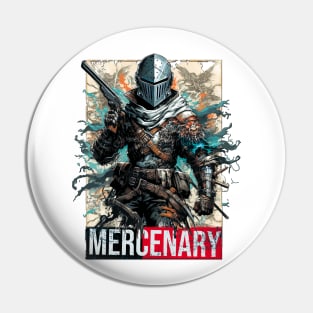 Mercenary Enrollment Pin
