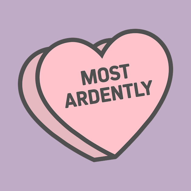 Most Ardently Conversation Heart by Pocketful of Prosey