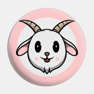 Cute Goat Pin