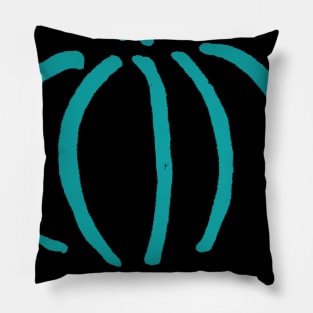 Teal is the New Orange Pillow