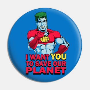 Planeteer Call Pin