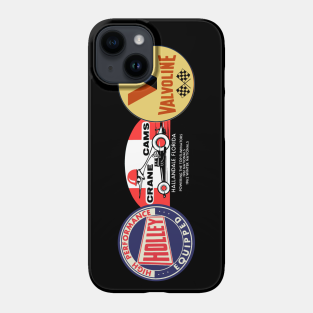 Racing Phone Case - Vintage Race Decal by Midcenturydave