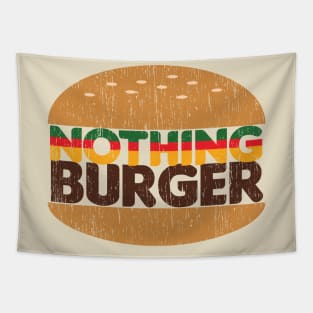 Nothing Burger Distressed Tapestry