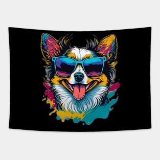 Cute Happy Dog Tapestry