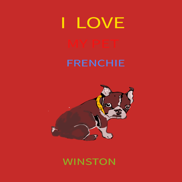 Pet Frenchie Winston by Gattard