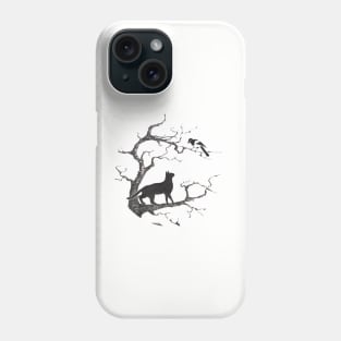 Dangerous conversations sumi-e painting Phone Case